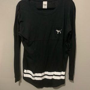 VS PINK oversized bling tee